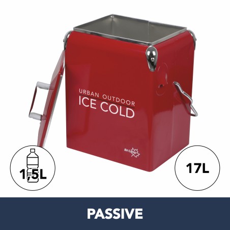 GLACIERE ROUGE VINTAGE 17L...