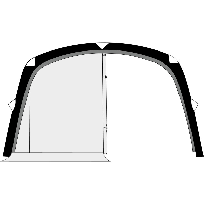 PAROI FRONTALE POUR SOLETTE GONFLABLE SKIA BRUNNER