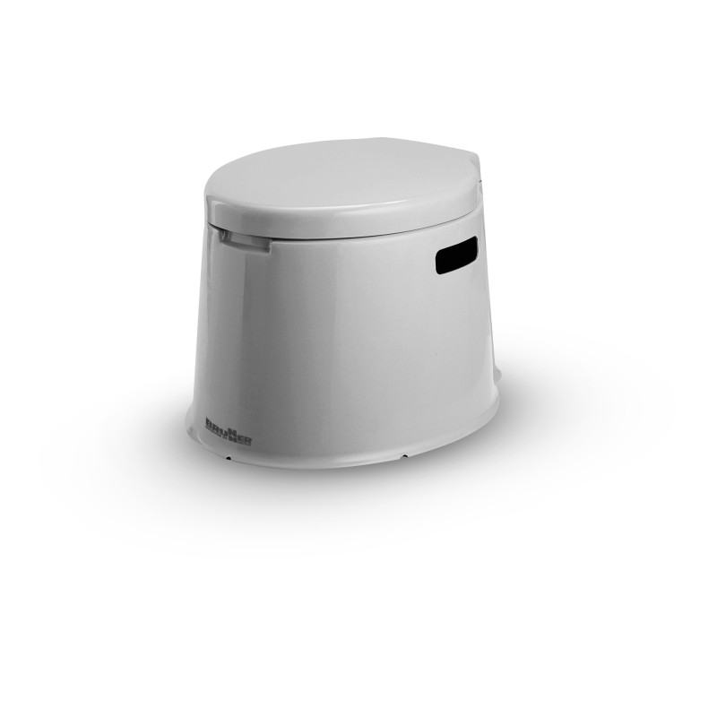 TOILETTE SEAU PORTABLE OPTITOIL GRIS BRUNNER