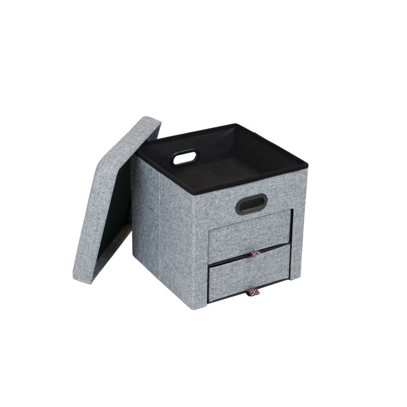 CUBE DE RANGEMENT A TIROIRS VINTAGE 40x40