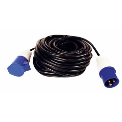 RALLONGE 220V - P17 BORNE CAMPING 25 METRES 3x1,5