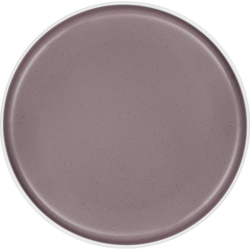 ASSIETTE PLATE DOLOMIT ROSE Ø 25 CM STONE TOUCH ANTIGLISSE BRUNNER