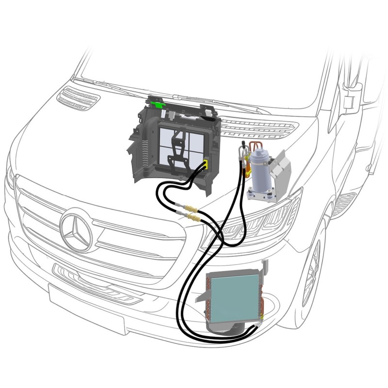 CLIMATISEUR ULTRA COMFORT  9000 (Mercedes sprinter 4x4) TELECO