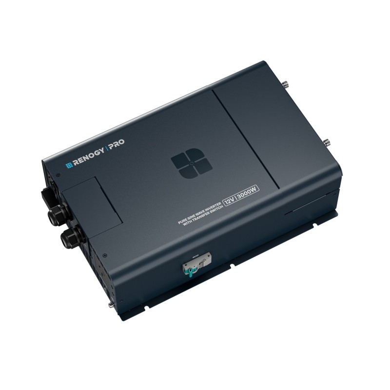 Convertisseur pur sinus 12V 3000 W avec inverseur et différentiel PRO- RENOGY