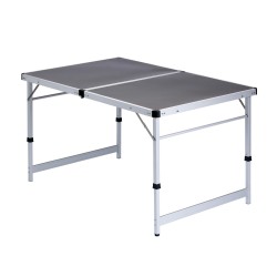 TABLE PLIANTE PLATEAU ANTHRACITE ISABELLA