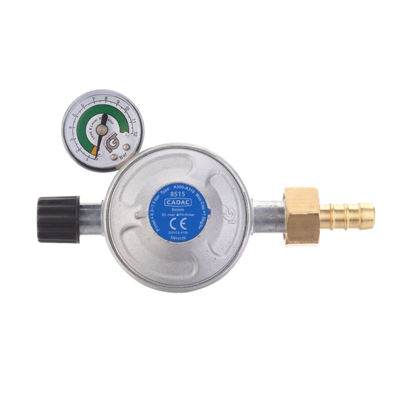 DETENDEUR CG AVEC REGULATEUR DE PRESSION ET MANOMETRE 85CM - OVERFLOW