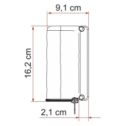 STORE FIAMMA COMPASS 220 - 2,20M