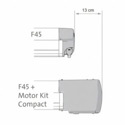 MOTOR KIT COMPACT F45L - DEEP BLACK FIAMMA