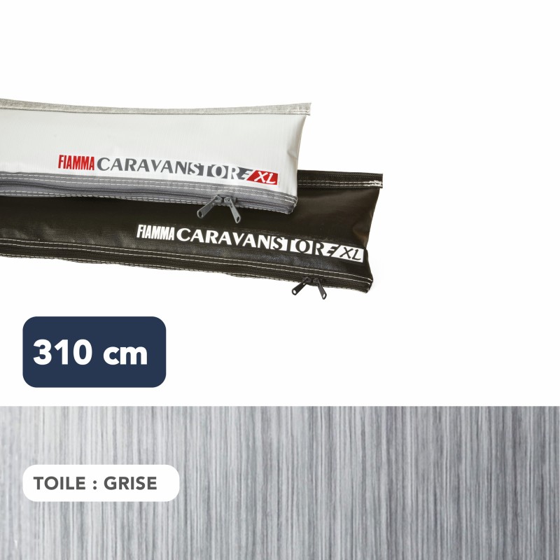 CARAVANSTORE XL 3.10 X 2.50 M BLACK BLEUE - FIAMMA
