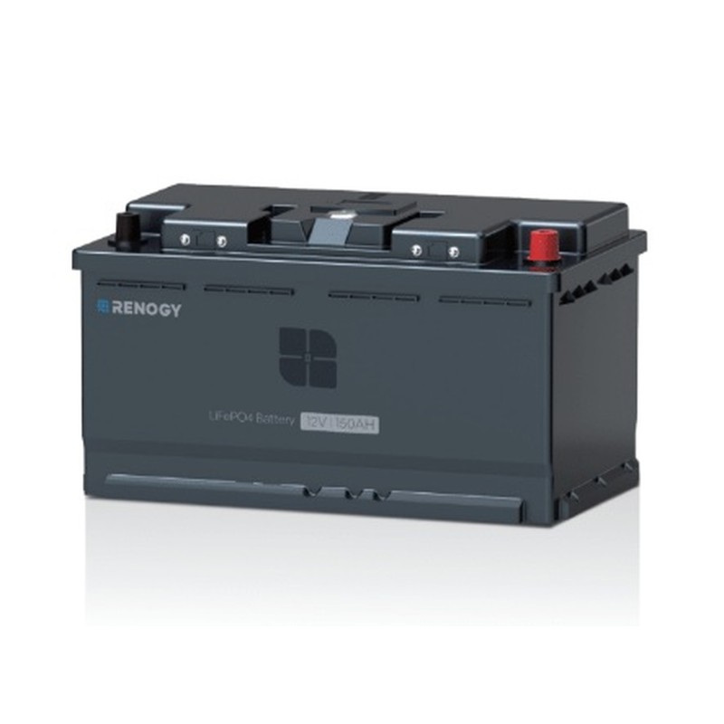 Batterie lithium 12V 150 Ah sous siège à écran Pro Lite - RENOGY
