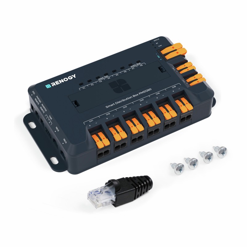 Boitier de distribution 60 A 8 sortie PRO - RENOGY
