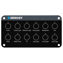 Panneau de commande 12 boutons REGO - RENOGY