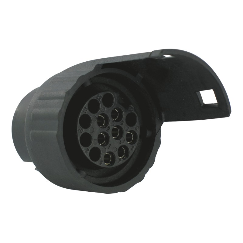 PRISE D'ATTELAGE ADAPTATEUR COMPACT 13 FEMELLE 7 MÂLE