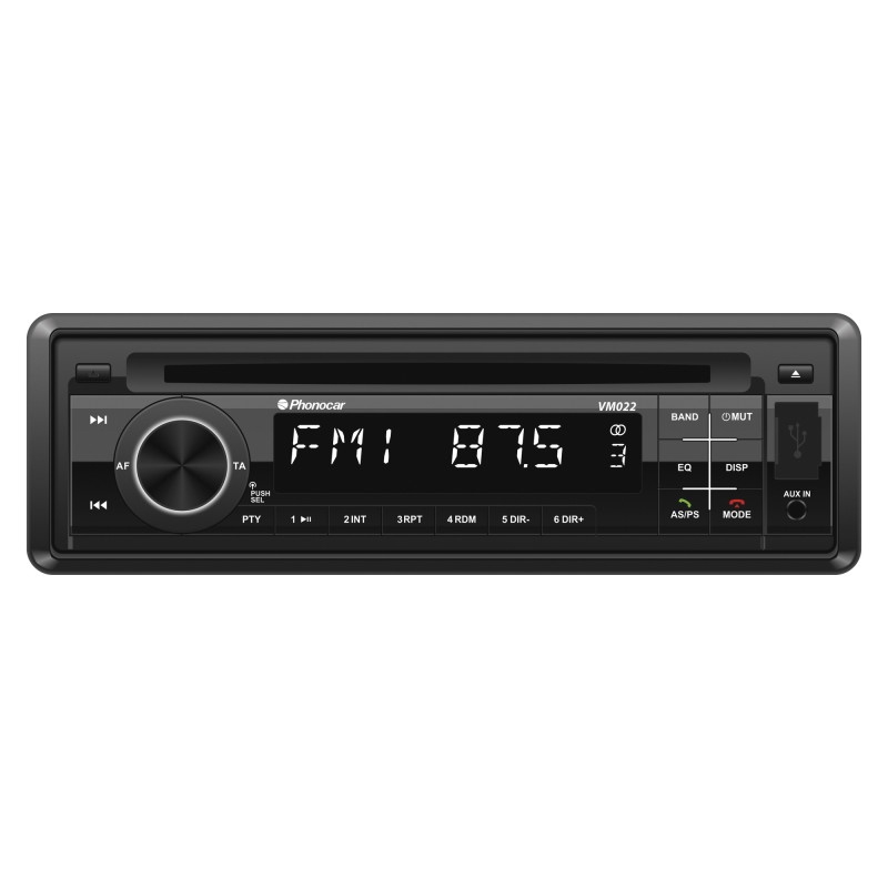 AUTORADIO DAB+ USB ET CARTE SD BLUETOOTH AVEC LECTEUR CD
