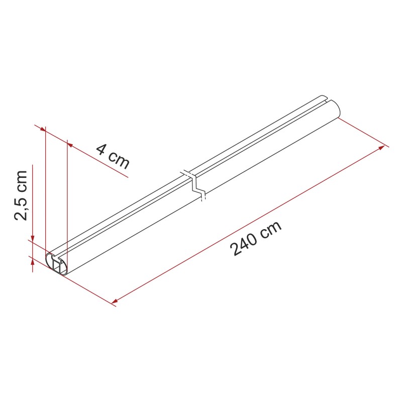 FIXING BAR PRO L FIAMMA