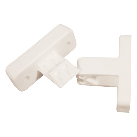 BLOC PORTE EN NYLON BLANC