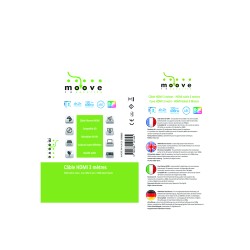 CABLE HDMI PLAT 3.00 M