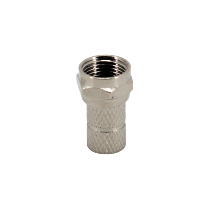CONNECTEUR F POUR CABLE COAXIAL DE 5 MM
