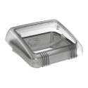LANTERNEAU MICRO HEKI 28x28 CM AVEC MOUSTIQUAIRE + VENTILAT PERMANENTE - DOMETIC