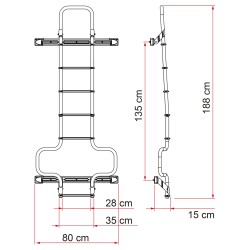 ECHELLE DELUXE DJ DUCATO EMBOUTS NOIRS