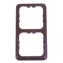 ENTOURAGE CACHE-VIS DOUBLE GRIS