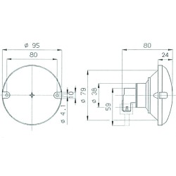 FEU JOKON 710 BRS POSITION STOP