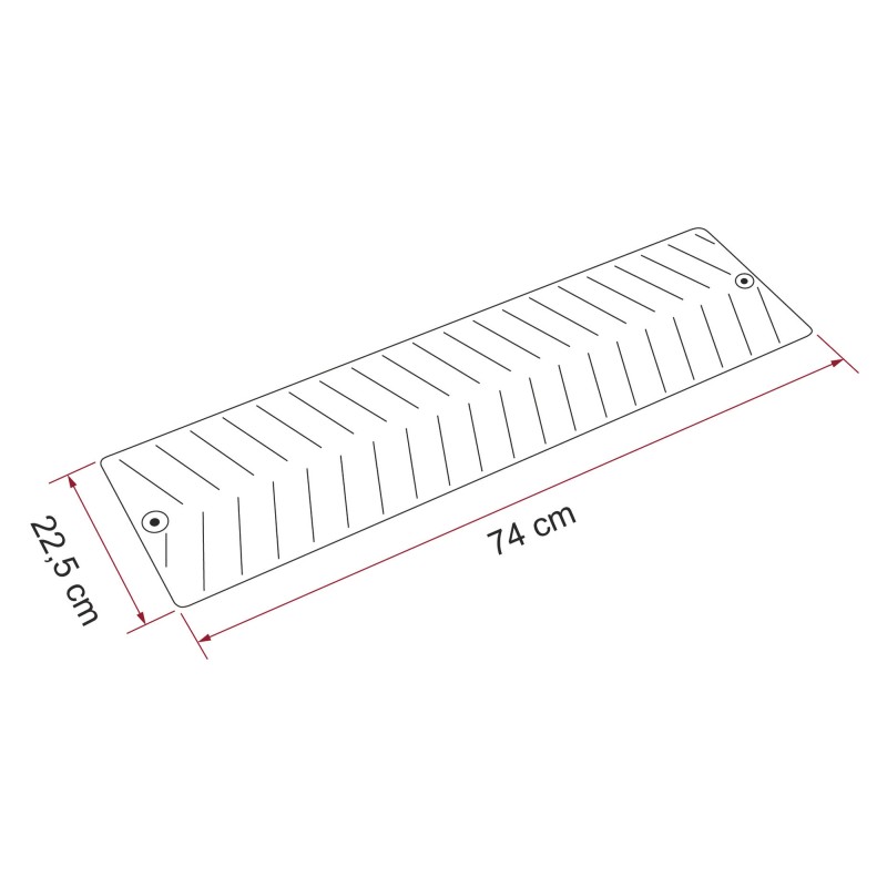 PLAQUE DE DESENLISEMENT FIAMMA PAR 2