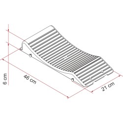 Cales de stationnement WHEEL SAVER PAR 2 FIAMMA