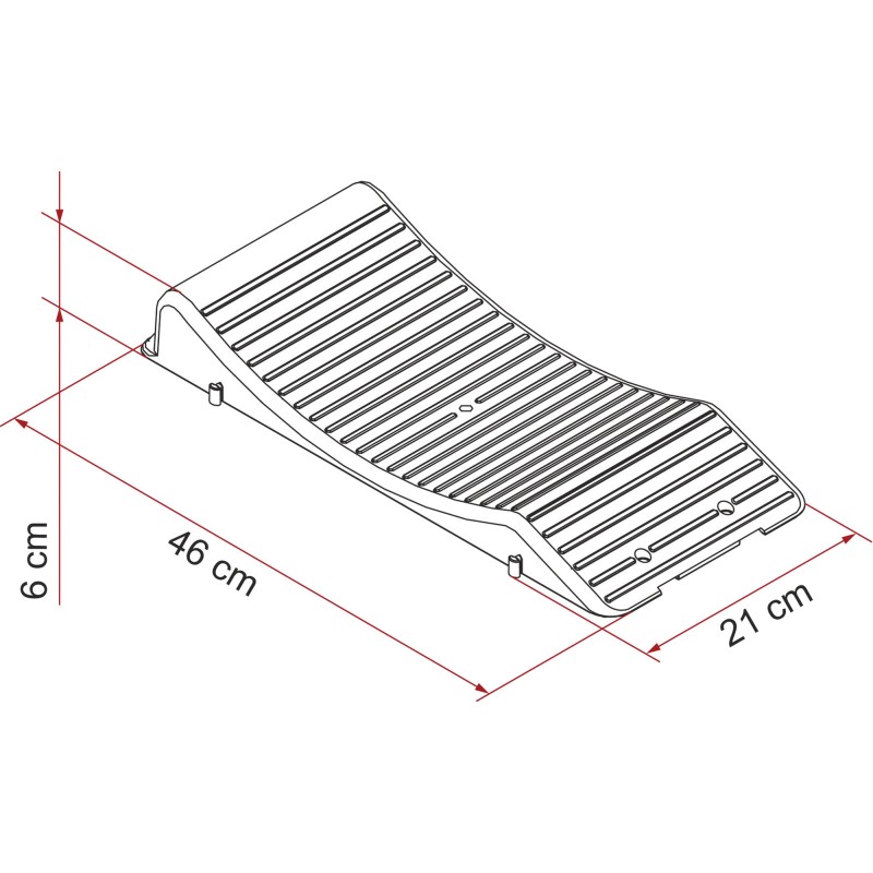 Cales de stationnement WHEEL SAVER PAR 2 FIAMMA