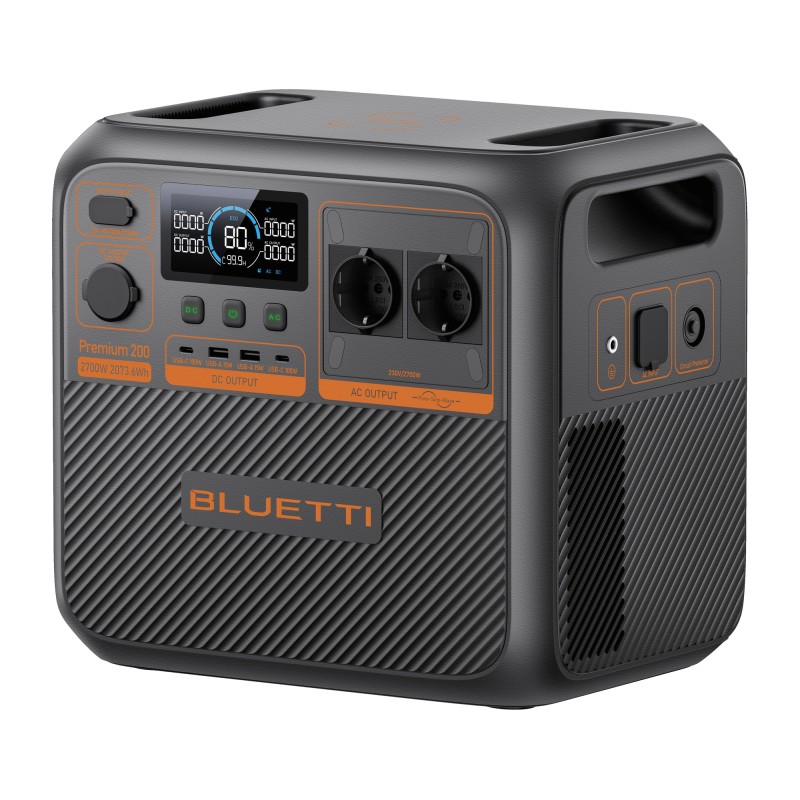 STATION D'ENERGIE PORTABLE PREMIUM 200 V2 2700 W / 2073,6 Wh BLUETTI