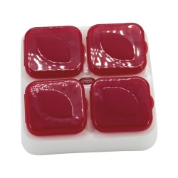 BOÎTE ALIMENTAIRE À SAUCE PAR 4