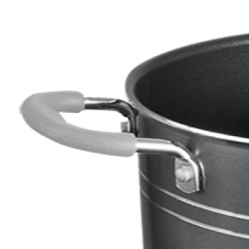 POPOTE FLAVOR Ø 20 CM NOIR 7 PIECES BRUNNER
