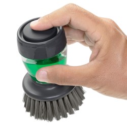 BROSSE VAISSELLE AVEC RESERVOIR ET SUPPORT PURA BRUNNER
