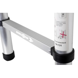 ECHELLE TELESCOPIQUE AVEC CROCHETS DE FIXATION LADDY ALCOVE 2,10 M BRUNNER