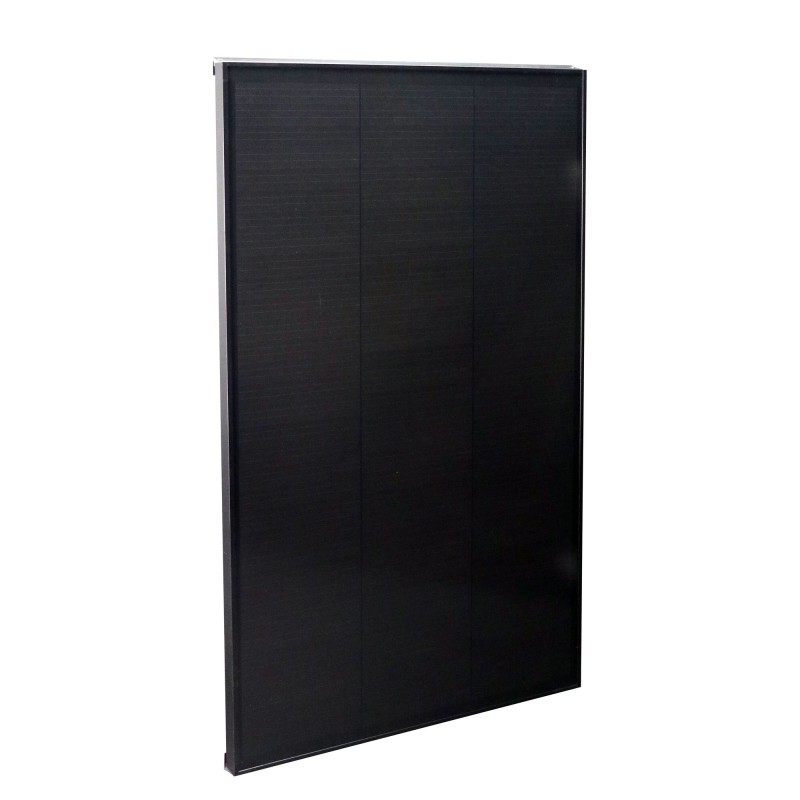 PANNEAU SOLAIRE EZA FULL BLACK PERC AVEC PASSE TOIT ET REGULATEUR MPPT 10A