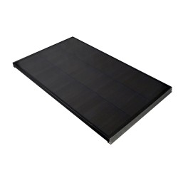 PANNEAU SOLAIRE EZA FULL BLACK PERC AVEC PASSE TOIT ET REGULATEUR MPPT 10A