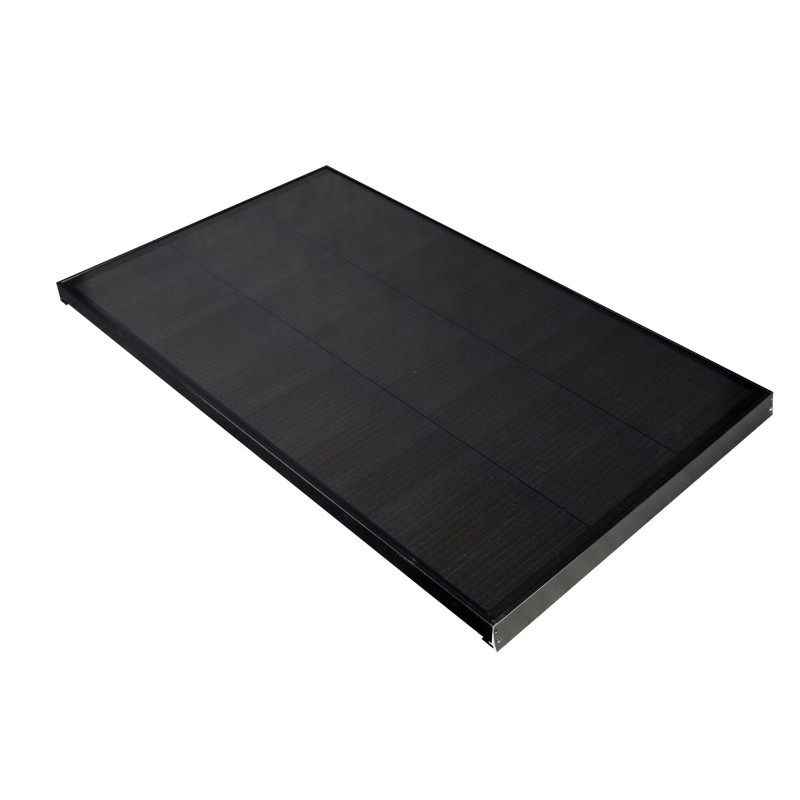 PANNEAU SOLAIRE EZA FULL BLACK PERC AVEC PASSE TOIT ET REGULATEUR MPPT 10A