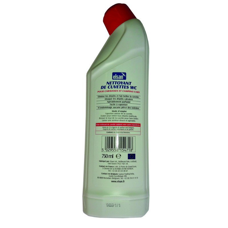 NETTOYANT CUVETTE WC 750ML
