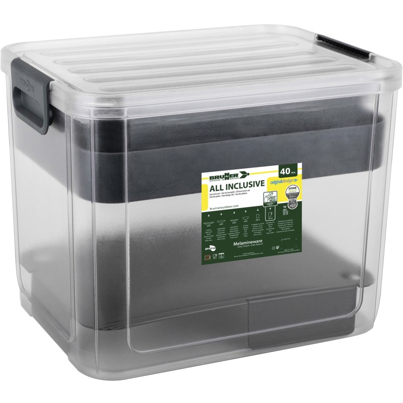 PACK VAISSELLE VIP 40 PIECES TUSCANY - BRUNNER