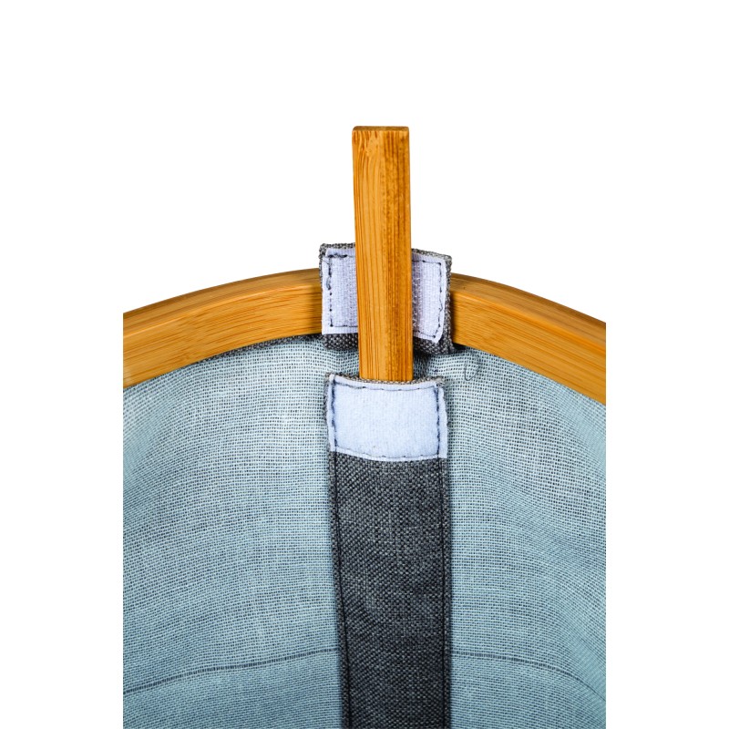 PANIER A LINGE 54 L PLIABLE VINTAGE BAMBOU