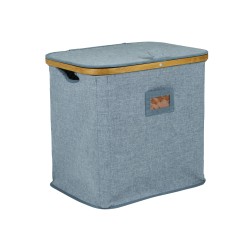 PANIER A LINGE 54 L PLIABLE VINTAGE BAMBOU