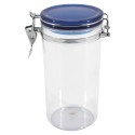 POT HERMETIQUE ROND COUVERCLE BLEU 1,4L