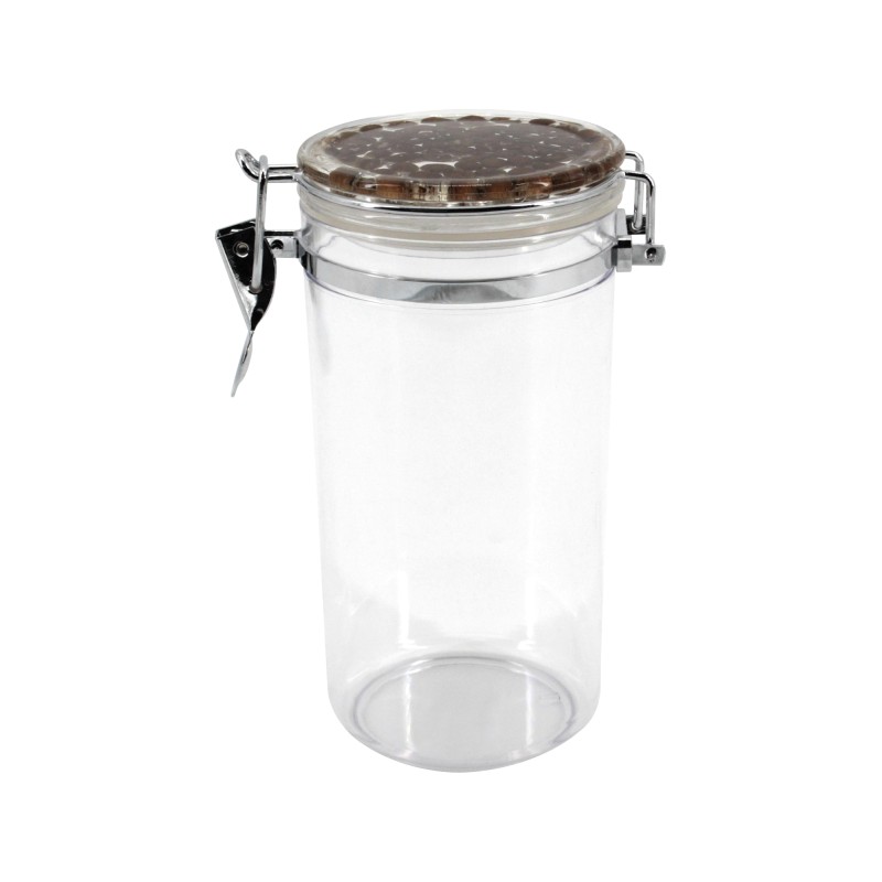POT HERMETIQUE ROND COUVERCLE CAFE 1,4L