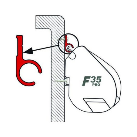 RAIL R 400 CM - FIAMMA