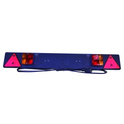 RAMPE DE SIGNALISATION PLASTIQUE AVEC ANTI BROUILLARD