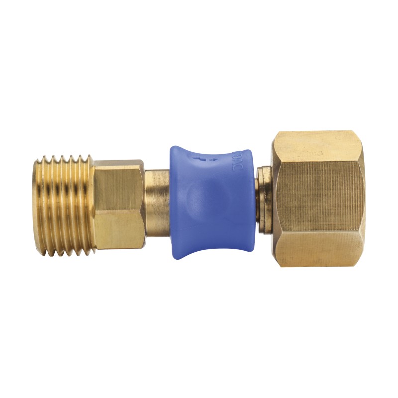 RACCORDS AVEC COUPLAGE RAPIDE 1 FEMELLE ET 1 MALE - CADAC