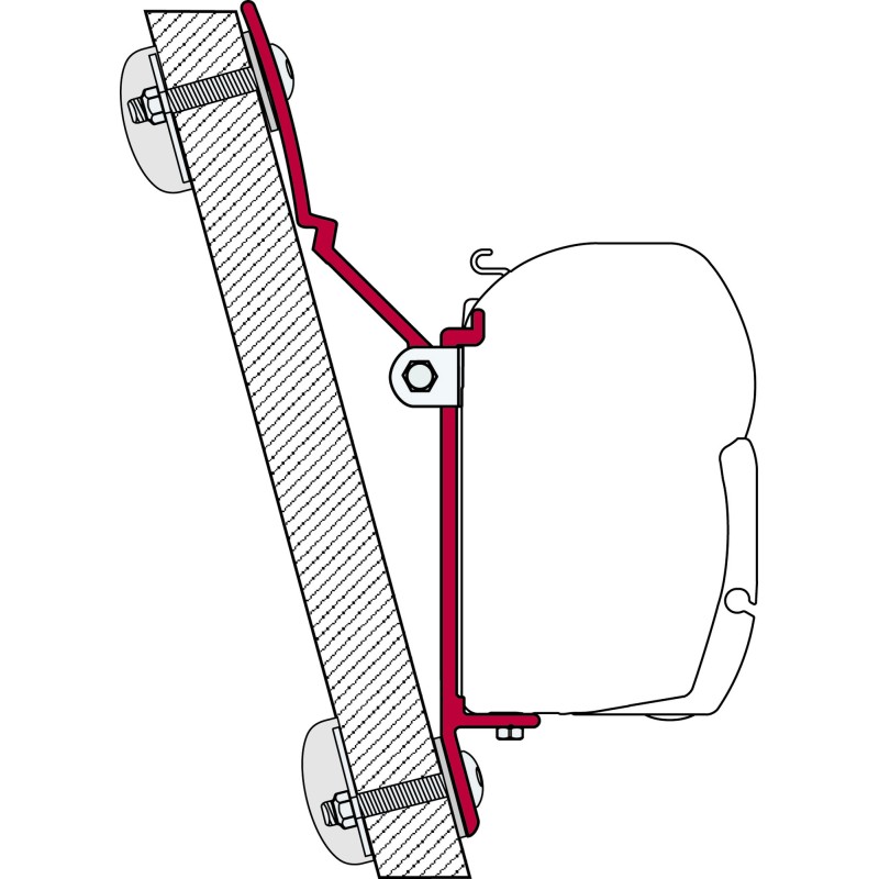 ETRIER MODULAIRE 8 CM U