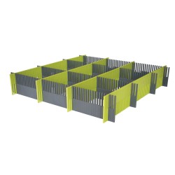 ORGANISEUR DE TIROIR - LOT DE 8 BANDES PURVARIO