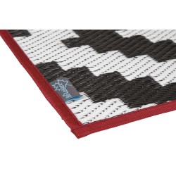 SET DE TABLE 30x40 REVERSIBLE NOIR ET BLANC VINTAGE