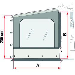 PAROI LATÉRALE SIDE W PRO F35 VAN